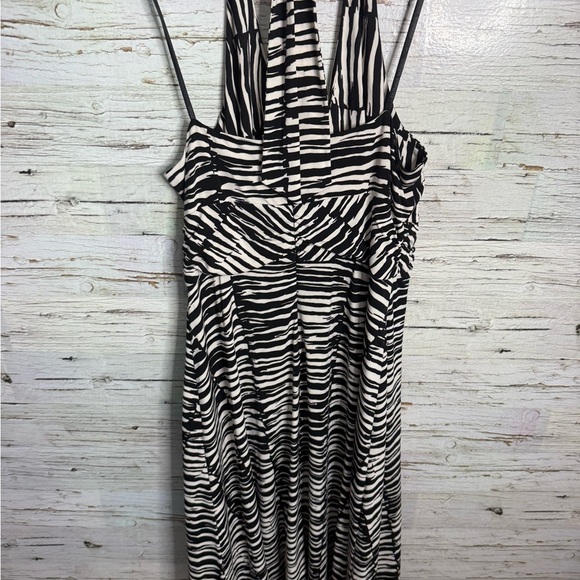 Donna Ricco Y2K halter zebra print dress size 14 NWT - Picture 4 of 6